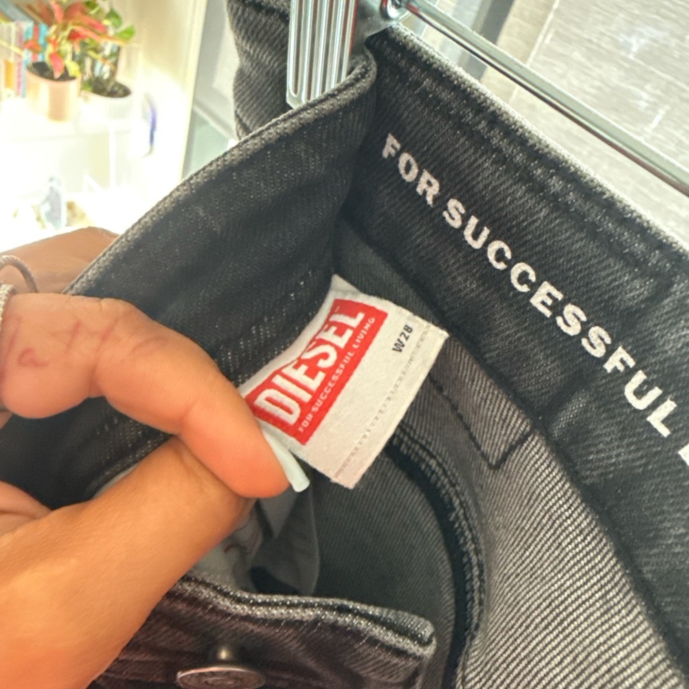 Diesel 1984 Slandy-High Black Skinny Jeans with Cargo Pockets (great stretch) - Picture 9 of 10